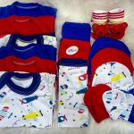 Pack niño rojo/azul