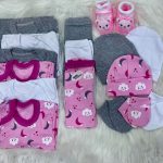 Pack Ajuar Rosa/Gris