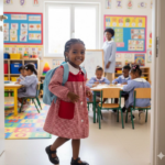 delantal de colegio para niña - Imagen 4