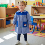 delantal de colegio para niña - Imagen 2