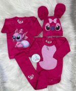 Ajuar de 5 piezas Bebé Inspiración Sulley Tematica - Imagen 7
