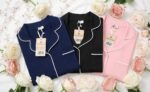 Pijama de Maternidad Camisera con Botones y Lactancia Cómodo - Imagen 2