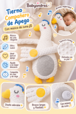 Cojín de Apego Abrazador para Bebé incluye  canciones de cuna - Imagen 5